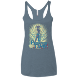 T-Shirts Indigo / X-Small Princess Time Kida Women's Triblend Racerback Tank