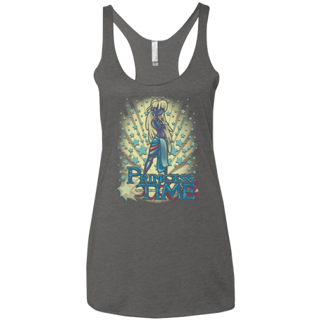 T-Shirts Premium Heather / X-Small Princess Time Kida Women's Triblend Racerback Tank