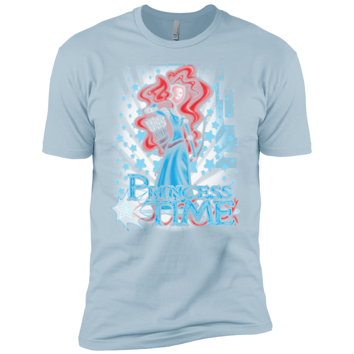 T-Shirts Light Blue / YXS Princess Time Merida Boys Premium T-Shirt