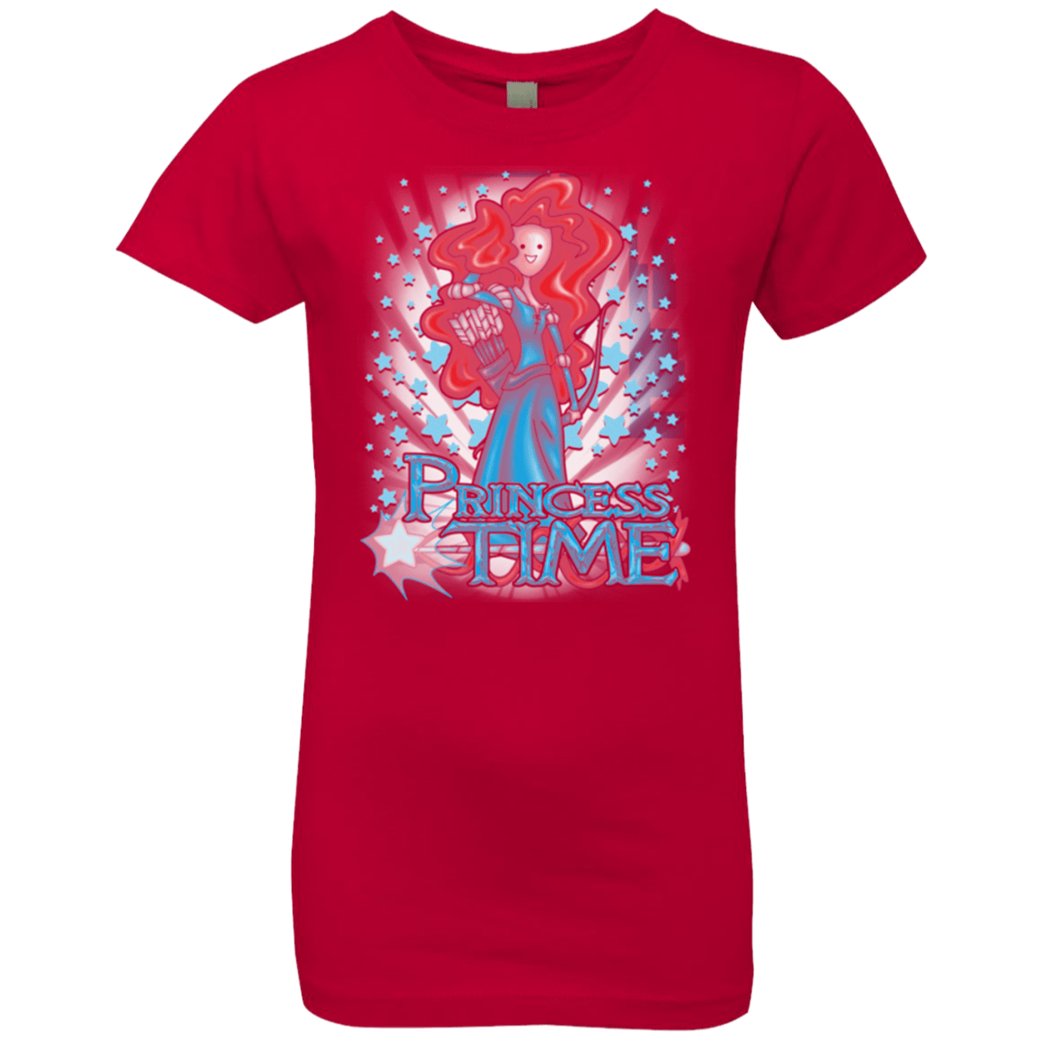 T-Shirts Red / YXS Princess Time Merida Girls Premium T-Shirt