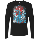 T-Shirts Black / Small Princess Time Merida Men's Premium Long Sleeve