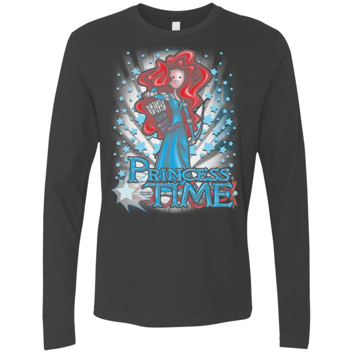 T-Shirts Heavy Metal / Small Princess Time Merida Men's Premium Long Sleeve