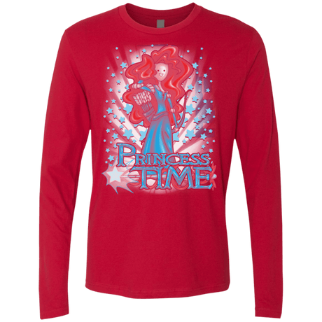 T-Shirts Red / Small Princess Time Merida Men's Premium Long Sleeve