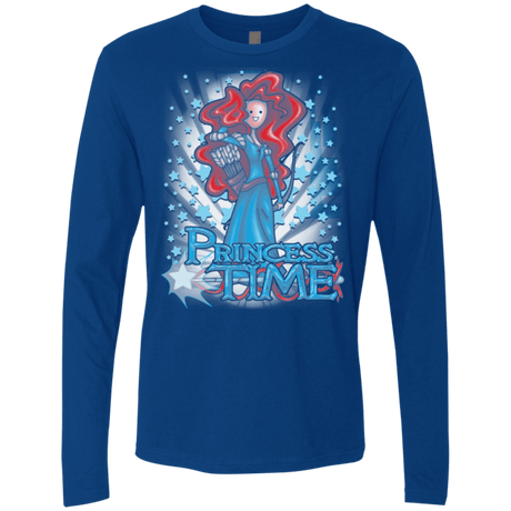 T-Shirts Royal / Small Princess Time Merida Men's Premium Long Sleeve