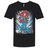 T-Shirts Black / X-Small Princess Time Merida Men's Premium V-Neck