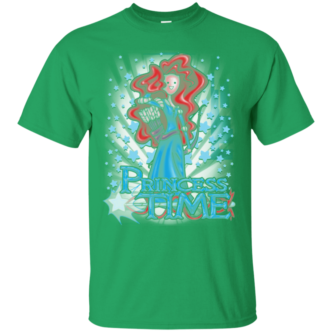 T-Shirts Irish Green / Small Princess Time Merida T-Shirt