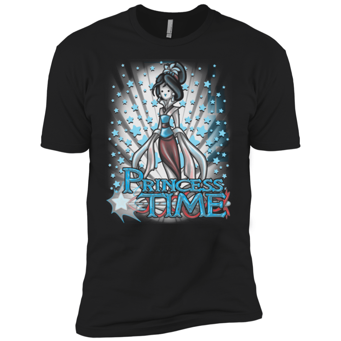 T-Shirts Black / YXS Princess Time Mulan Boys Premium T-Shirt