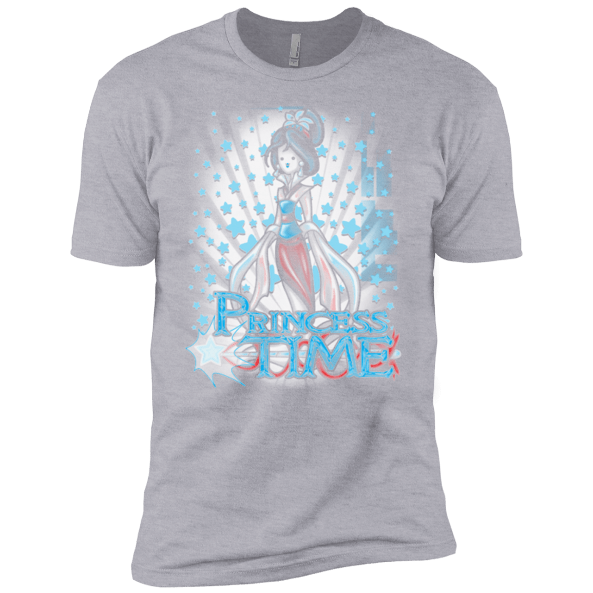 T-Shirts Heather Grey / YXS Princess Time Mulan Boys Premium T-Shirt