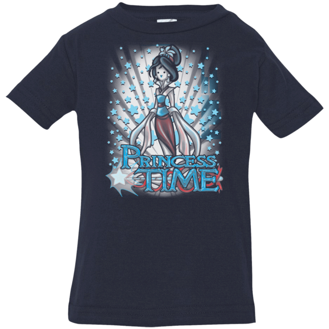 T-Shirts Navy / 6 Months Princess Time Mulan Infant Premium T-Shirt
