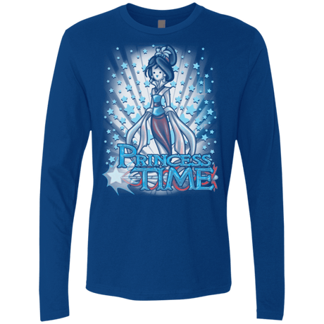 T-Shirts Royal / Small Princess Time Mulan Men's Premium Long Sleeve