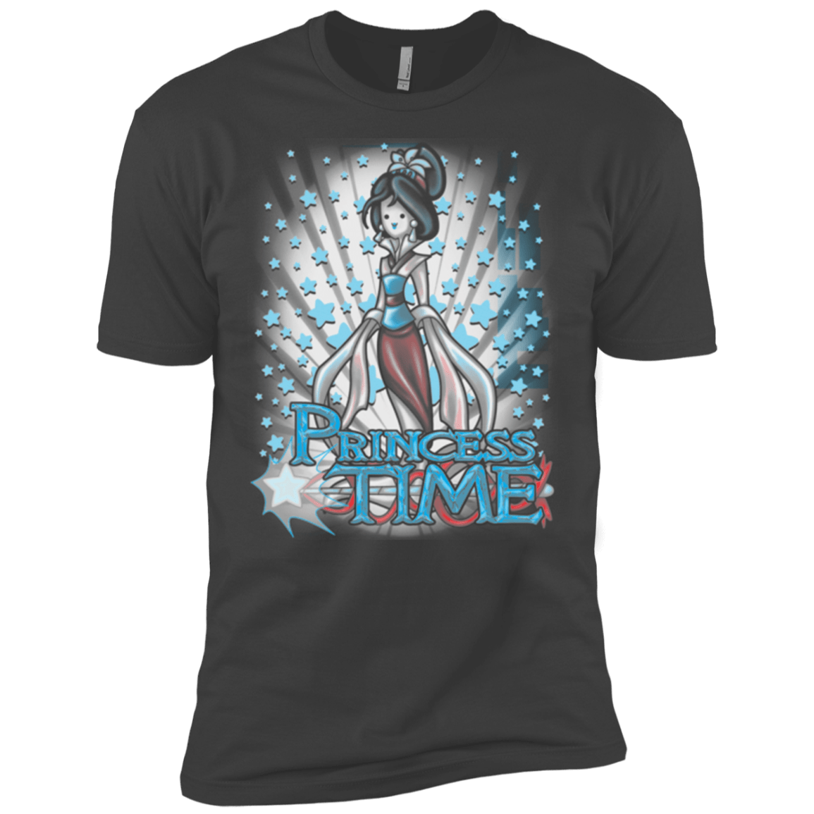 T-Shirts Heavy Metal / X-Small Princess Time Mulan Men's Premium T-Shirt