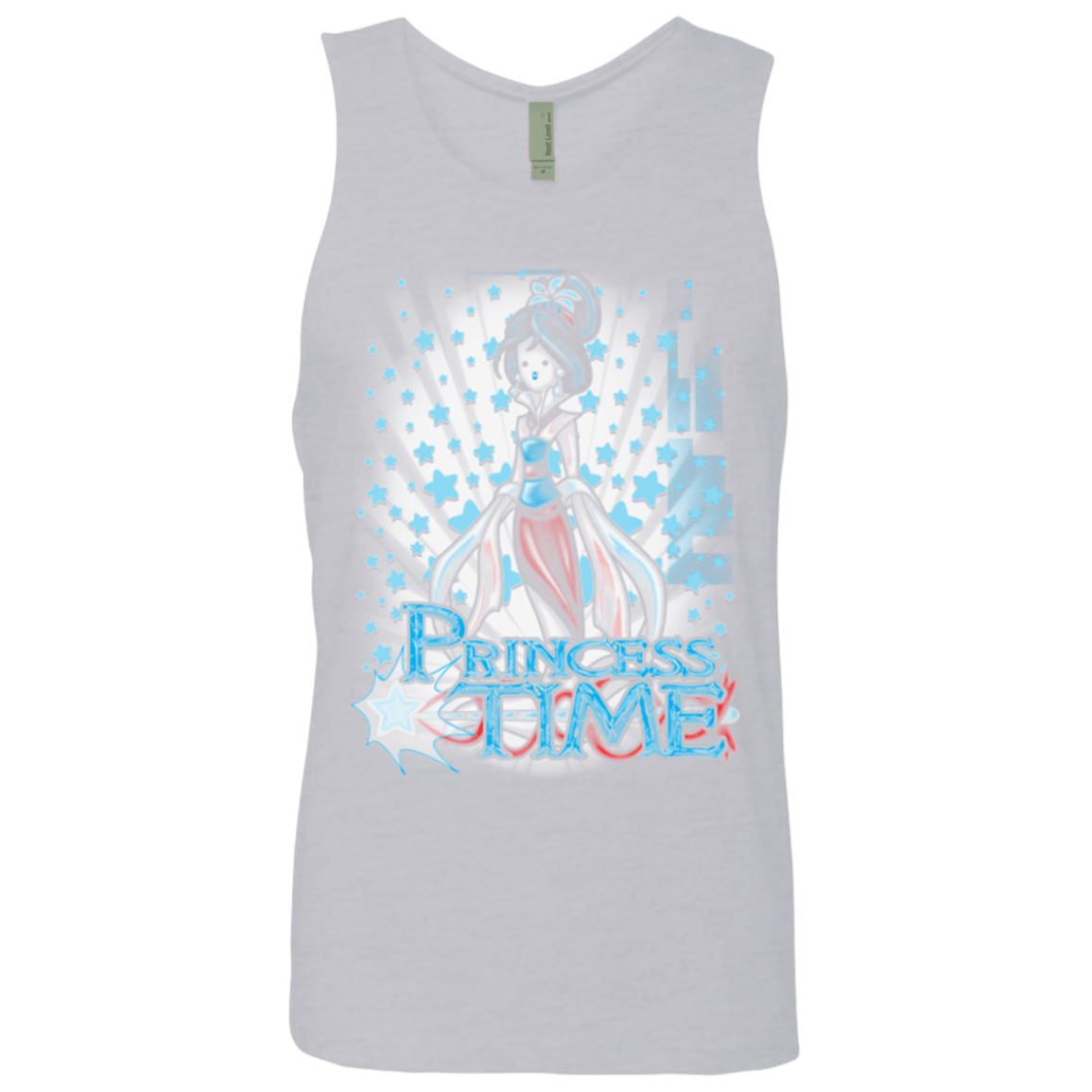 T-Shirts Heather Grey / Small Princess Time Mulan Men's Premium Tank Top