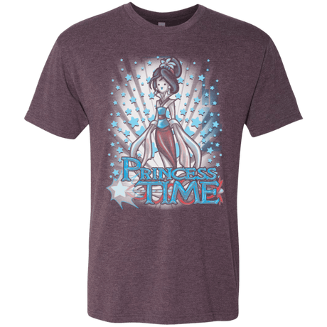 T-Shirts Vintage Purple / Small Princess Time Mulan Men's Triblend T-Shirt