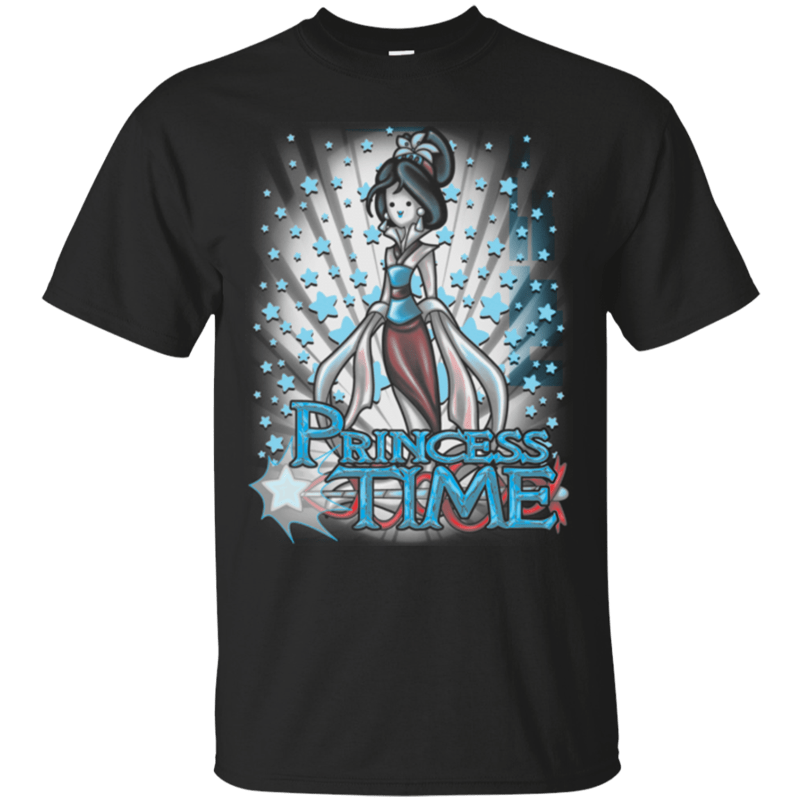 T-Shirts Black / Small Princess Time Mulan T-Shirt