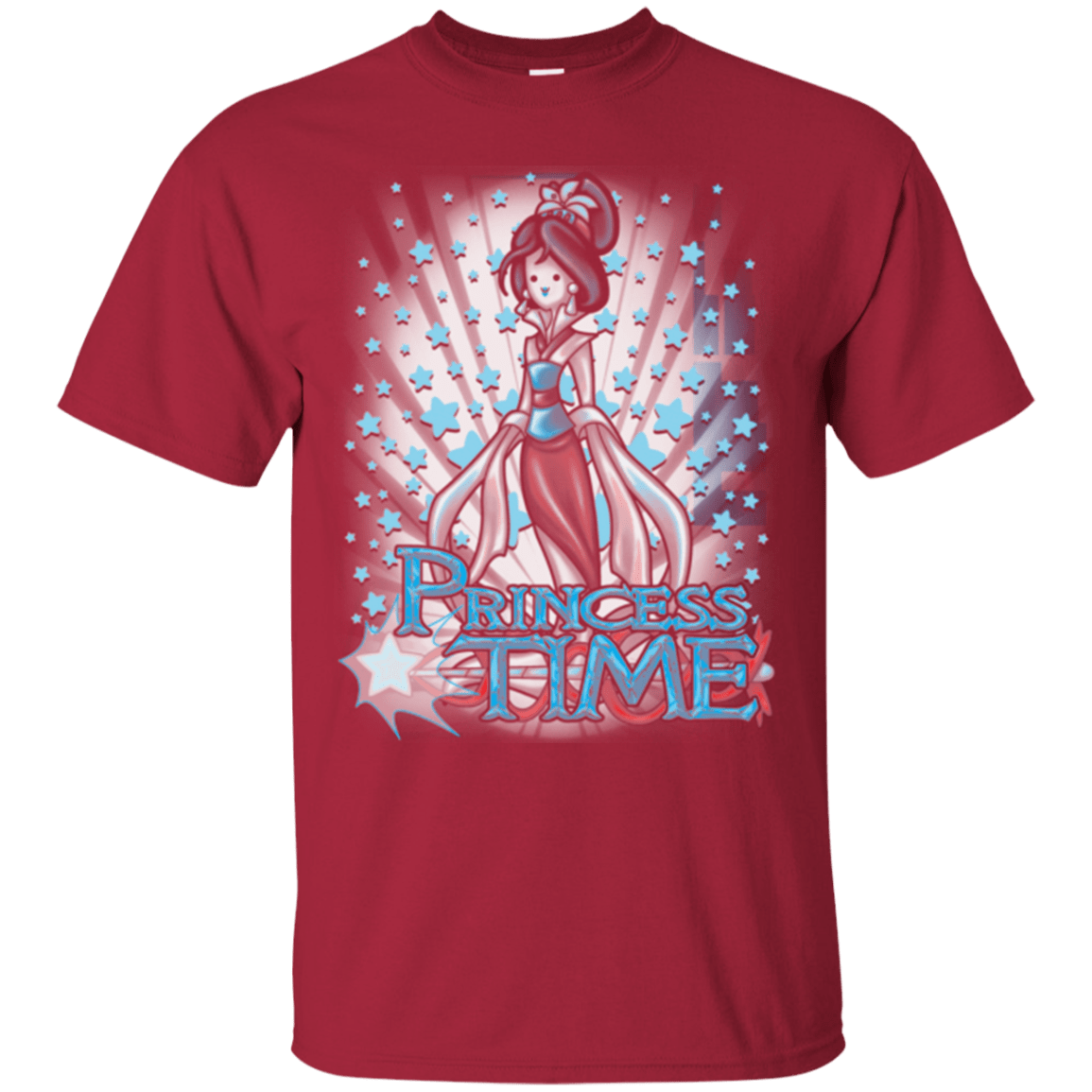 T-Shirts Cardinal / Small Princess Time Mulan T-Shirt