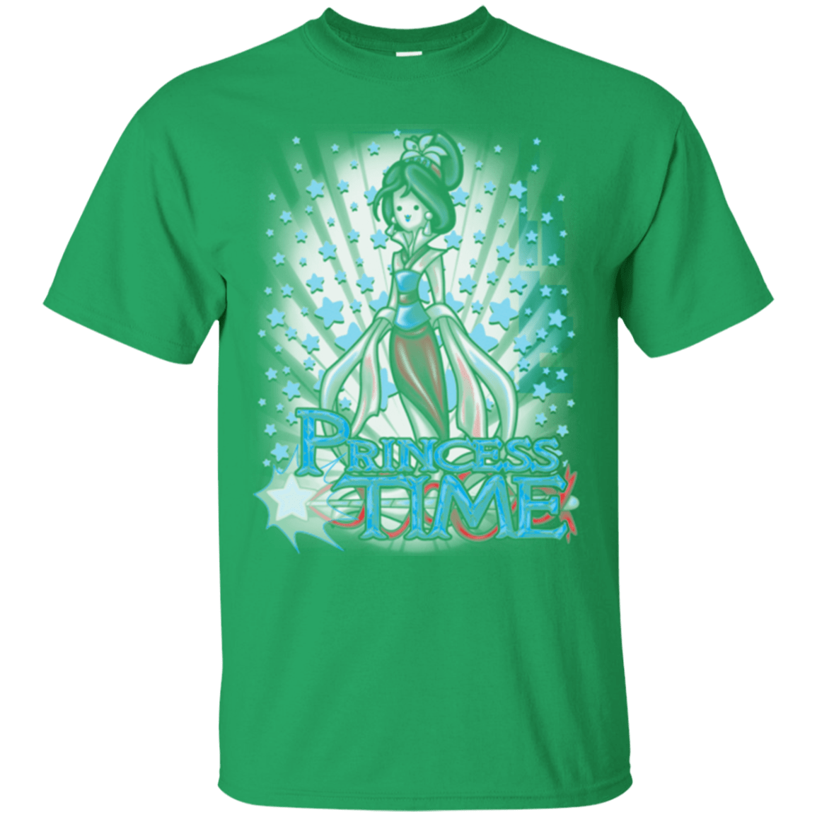 T-Shirts Irish Green / Small Princess Time Mulan T-Shirt