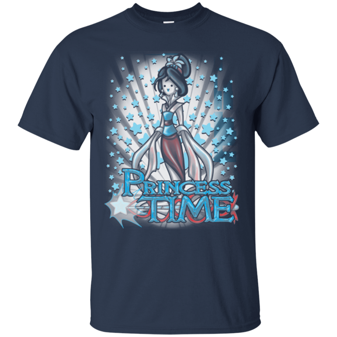 T-Shirts Navy / Small Princess Time Mulan T-Shirt