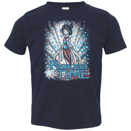 T-Shirts Navy / 2T Princess Time Mulan Toddler Premium T-Shirt