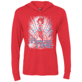 T-Shirts Vintage Red / X-Small Princess Time Mulan Triblend Long Sleeve Hoodie Tee