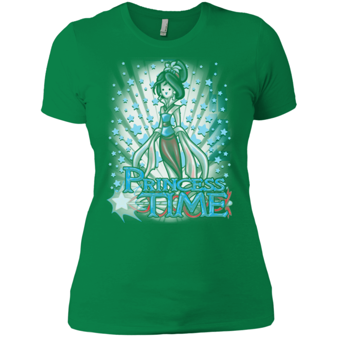 T-Shirts Kelly Green / X-Small Princess Time Mulan Women's Premium T-Shirt