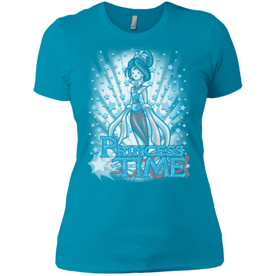 T-Shirts Turquoise / X-Small Princess Time Mulan Women's Premium T-Shirt