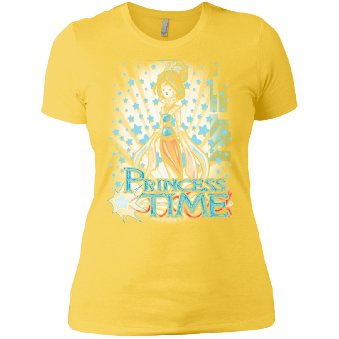 T-Shirts Vibrant Yellow / X-Small Princess Time Mulan Women's Premium T-Shirt