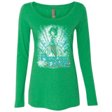 T-Shirts Envy / Small Princess Time Mulan Women's Triblend Long Sleeve Shirt