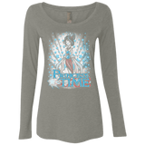 T-Shirts Venetian Grey / Small Princess Time Mulan Women's Triblend Long Sleeve Shirt