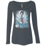 T-Shirts Vintage Navy / Small Princess Time Mulan Women's Triblend Long Sleeve Shirt