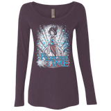 T-Shirts Vintage Purple / Small Princess Time Mulan Women's Triblend Long Sleeve Shirt