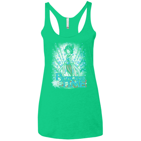 T-Shirts Envy / X-Small Princess Time Mulan Women's Triblend Racerback Tank