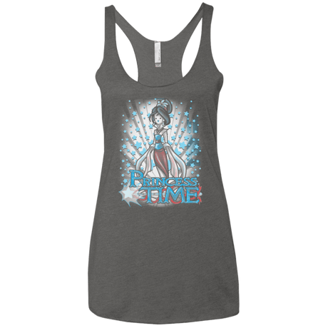 T-Shirts Premium Heather / X-Small Princess Time Mulan Women's Triblend Racerback Tank