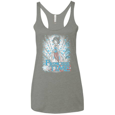 T-Shirts Venetian Grey / X-Small Princess Time Mulan Women's Triblend Racerback Tank