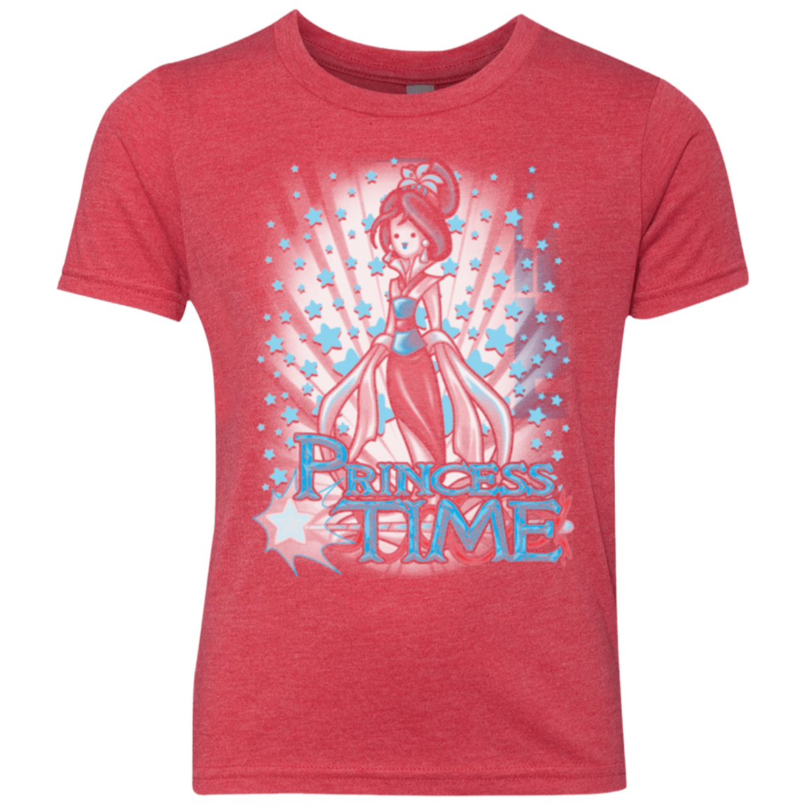 T-Shirts Vintage Red / YXS Princess Time Mulan Youth Triblend T-Shirt