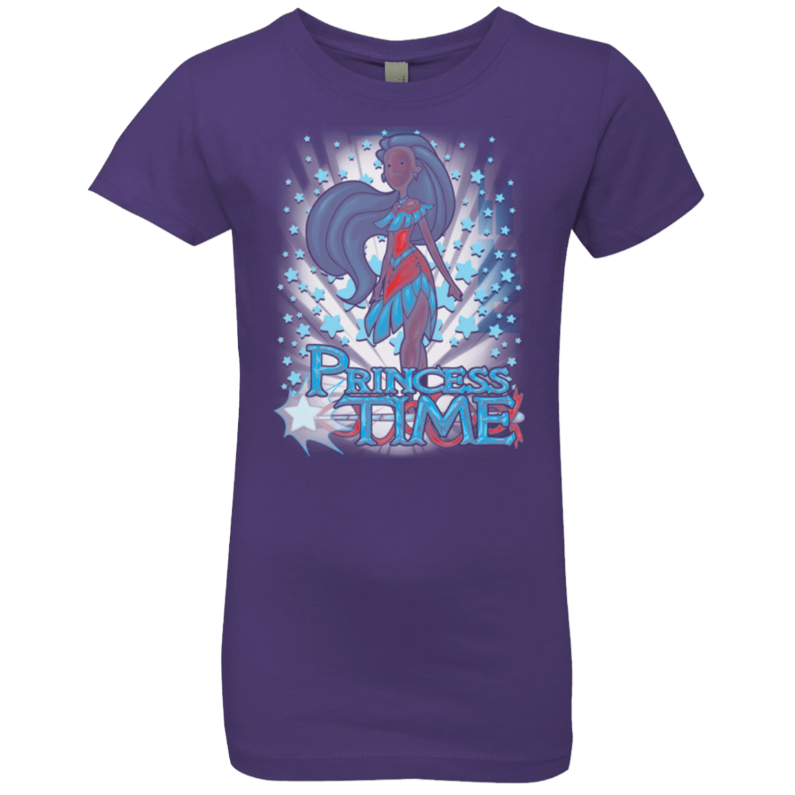 T-Shirts Purple Rush / YXS Princess Time Pocahontas Girls Premium T-Shirt