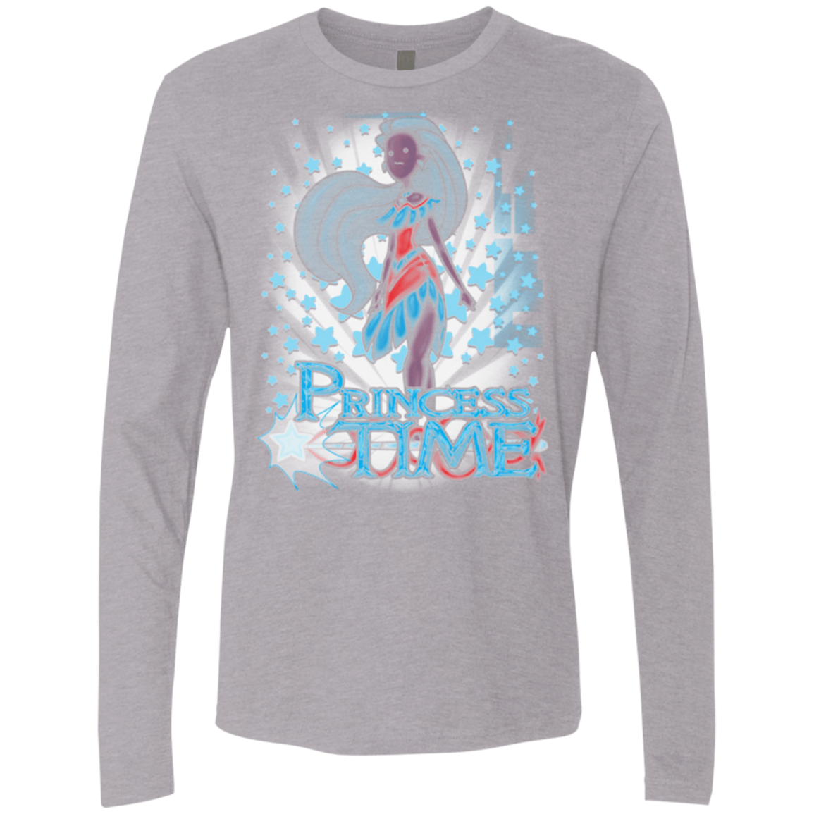 T-Shirts Heather Grey / Small Princess Time Pocahontas Men's Premium Long Sleeve