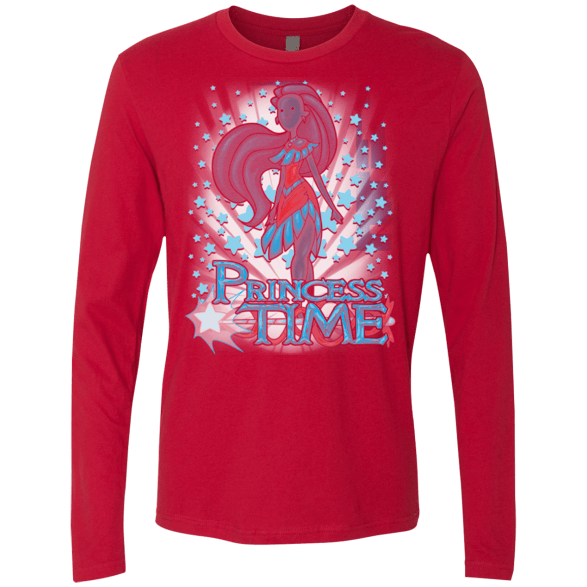 T-Shirts Red / Small Princess Time Pocahontas Men's Premium Long Sleeve