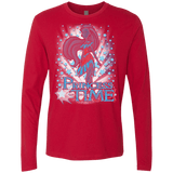 T-Shirts Red / Small Princess Time Pocahontas Men's Premium Long Sleeve