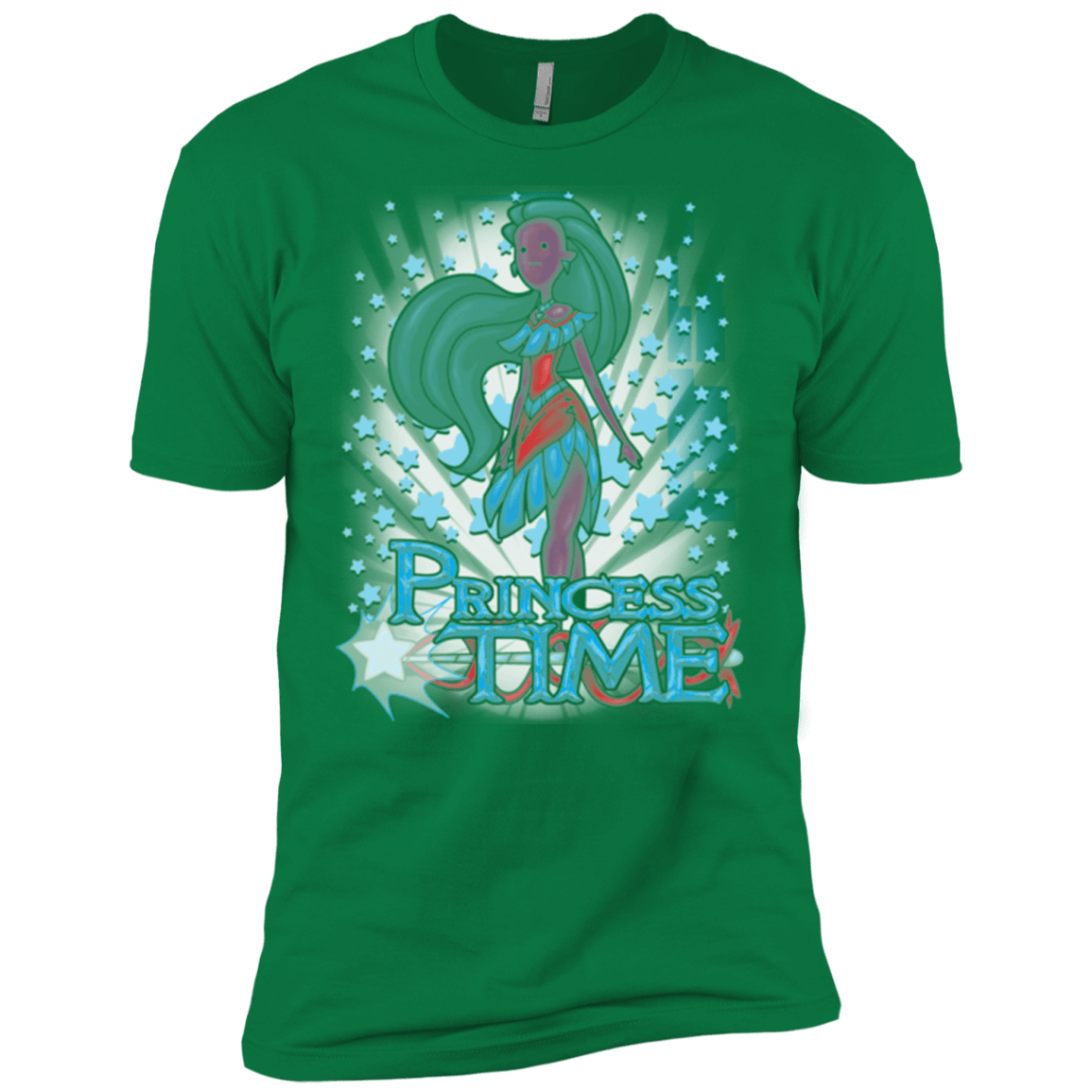 T-Shirts Kelly Green / X-Small Princess Time Pocahontas Men's Premium T-Shirt
