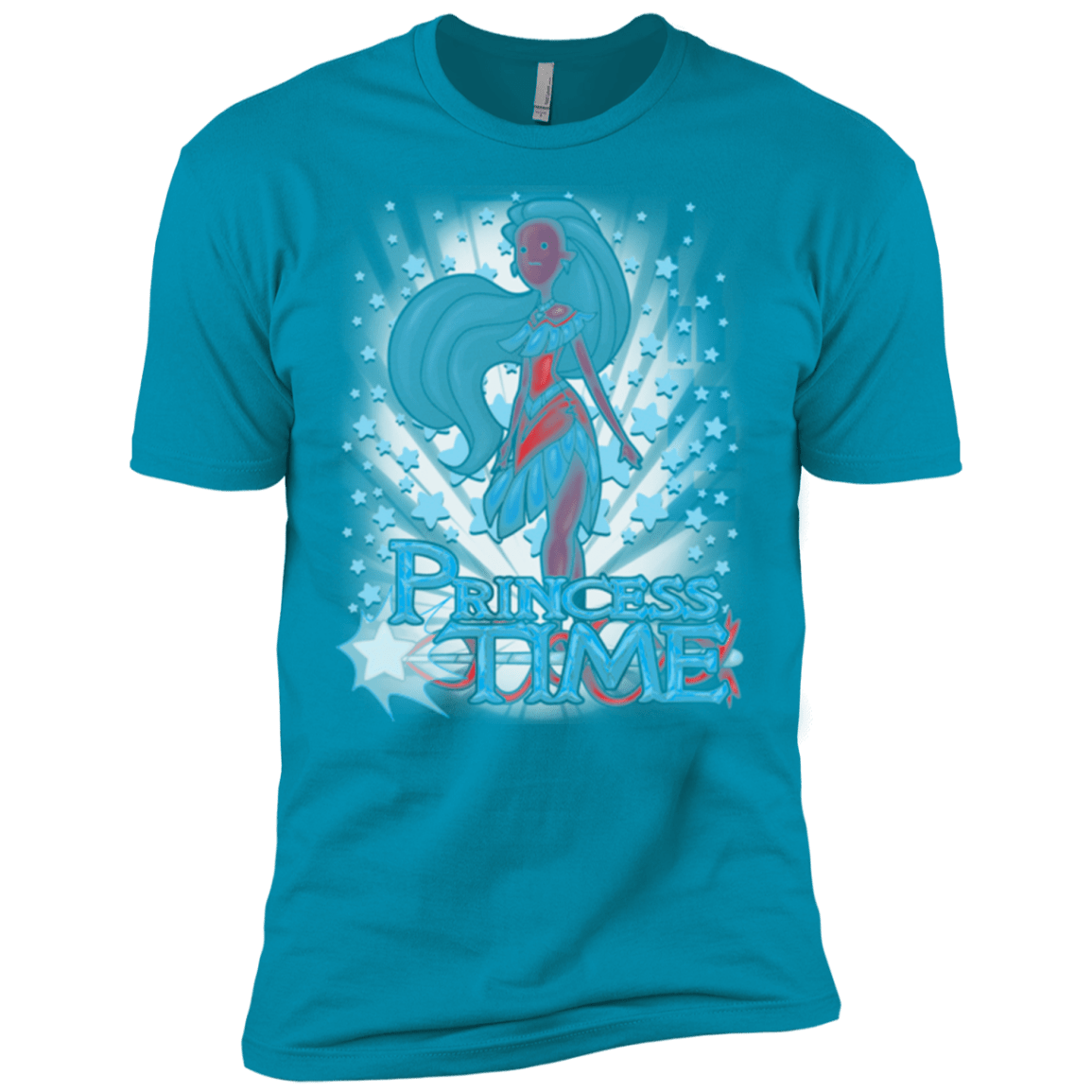 T-Shirts Turquoise / X-Small Princess Time Pocahontas Men's Premium T-Shirt