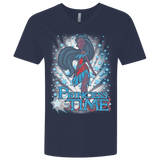 T-Shirts Midnight Navy / X-Small Princess Time Pocahontas Men's Premium V-Neck