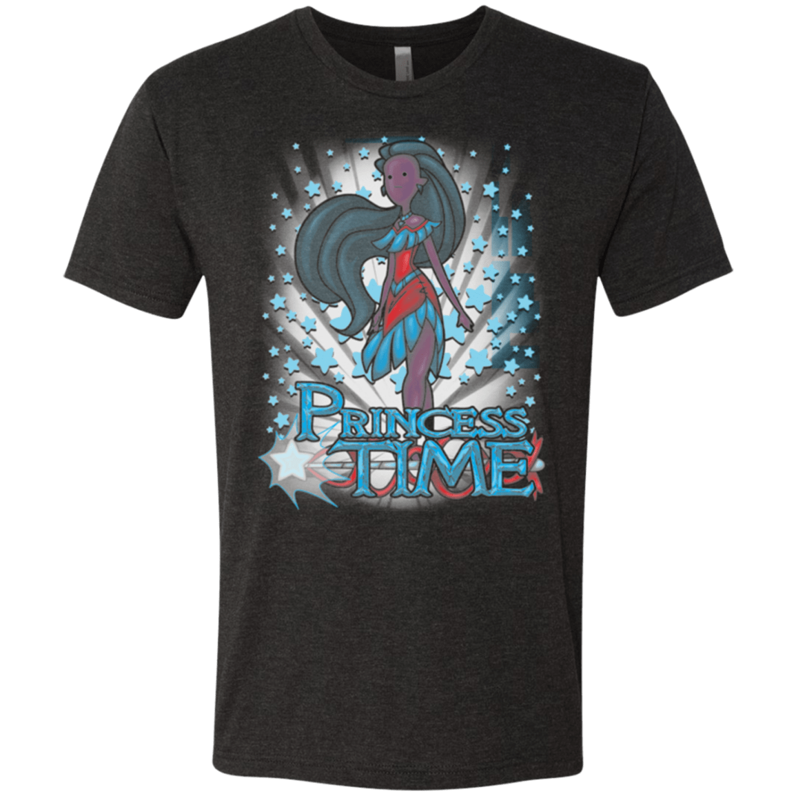 T-Shirts Vintage Black / Small Princess Time Pocahontas Men's Triblend T-Shirt