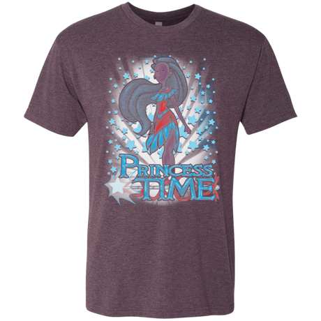 T-Shirts Vintage Purple / Small Princess Time Pocahontas Men's Triblend T-Shirt
