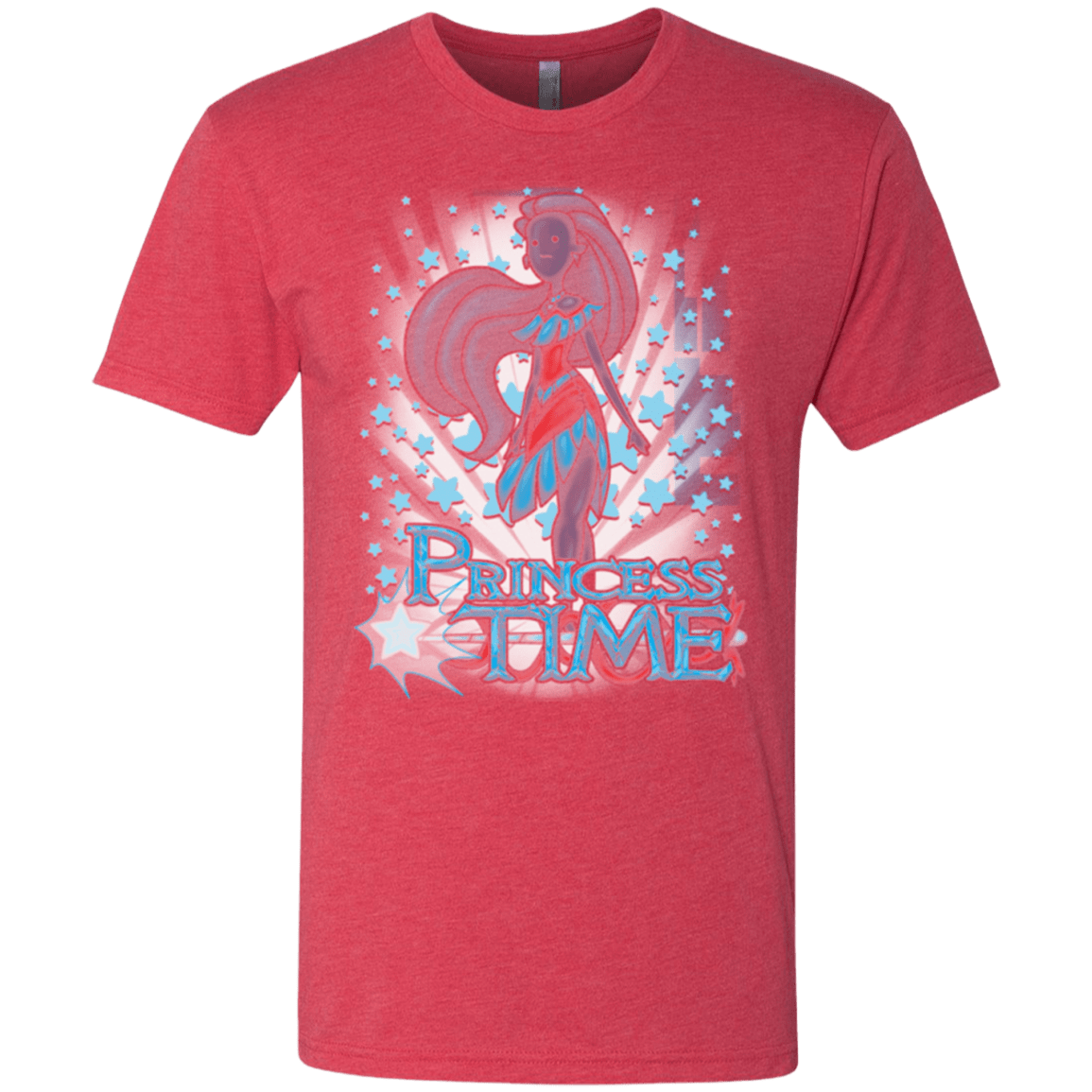 T-Shirts Vintage Red / Small Princess Time Pocahontas Men's Triblend T-Shirt
