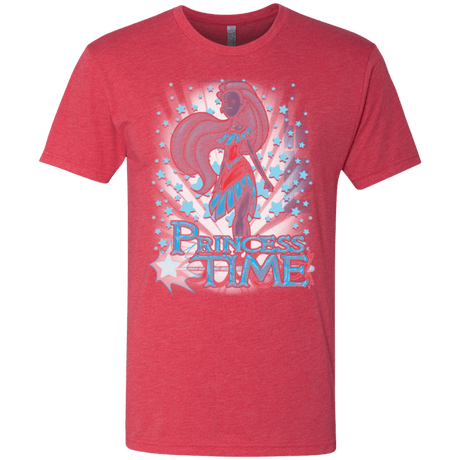 T-Shirts Vintage Red / Small Princess Time Pocahontas Men's Triblend T-Shirt