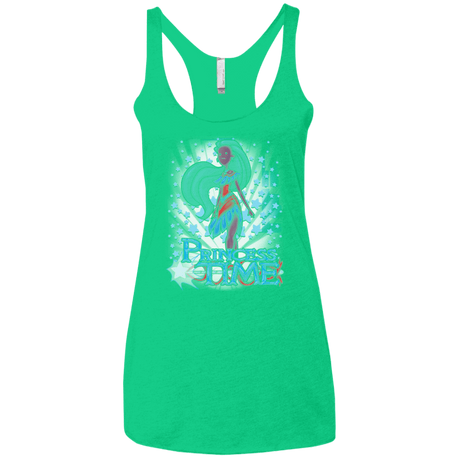 T-Shirts Envy / X-Small Princess Time Pocahontas Women's Triblend Racerback Tank