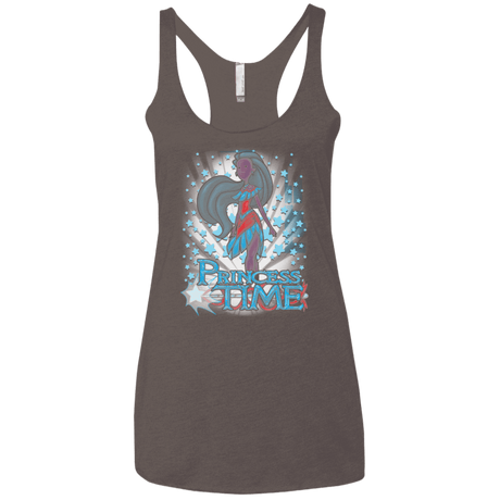 T-Shirts Macchiato / X-Small Princess Time Pocahontas Women's Triblend Racerback Tank