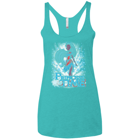 T-Shirts Tahiti Blue / X-Small Princess Time Pocahontas Women's Triblend Racerback Tank