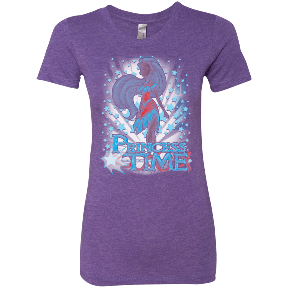 T-Shirts Purple Rush / Small Princess Time Pocahontas Women's Triblend T-Shirt