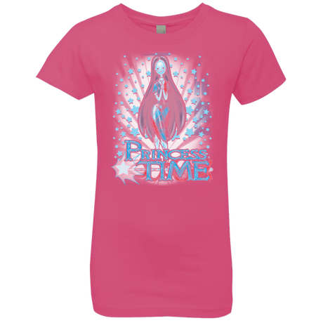 T-Shirts Hot Pink / YXS Princess Time Sally Girls Premium T-Shirt